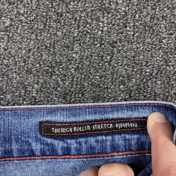 Jack of Spades The High Roller Stretch Jeans Blue #JF4P14M Size 33x30 - Picture 5 of 8